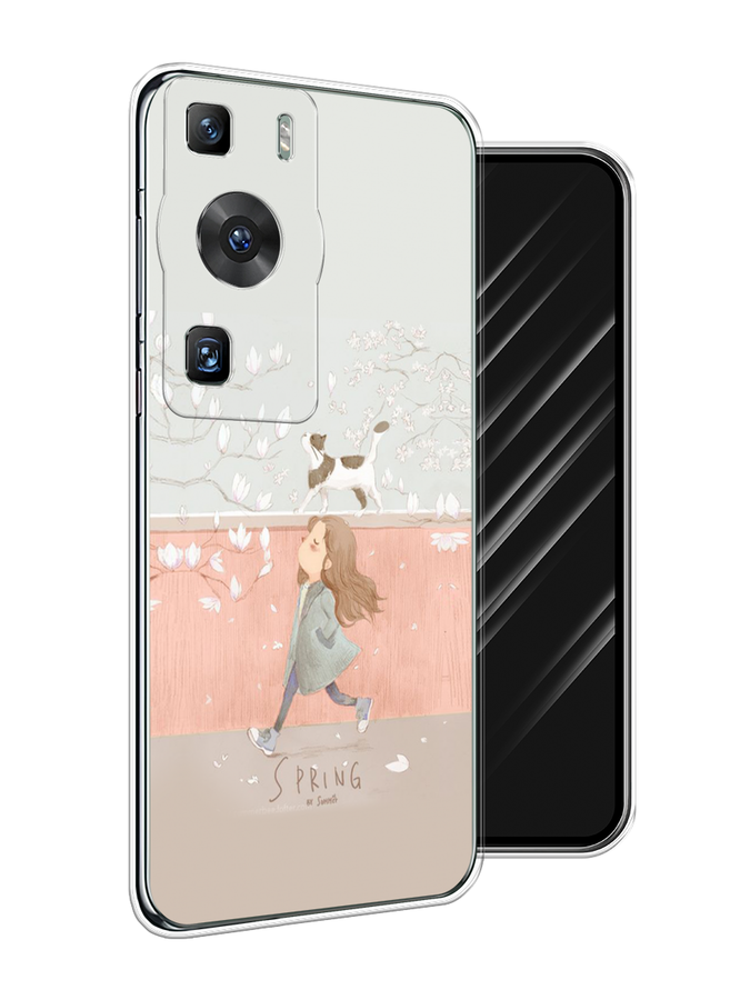 

Чехол Awog на Huawei P60/P60 Pro "Девочка-весна", 6121150-7