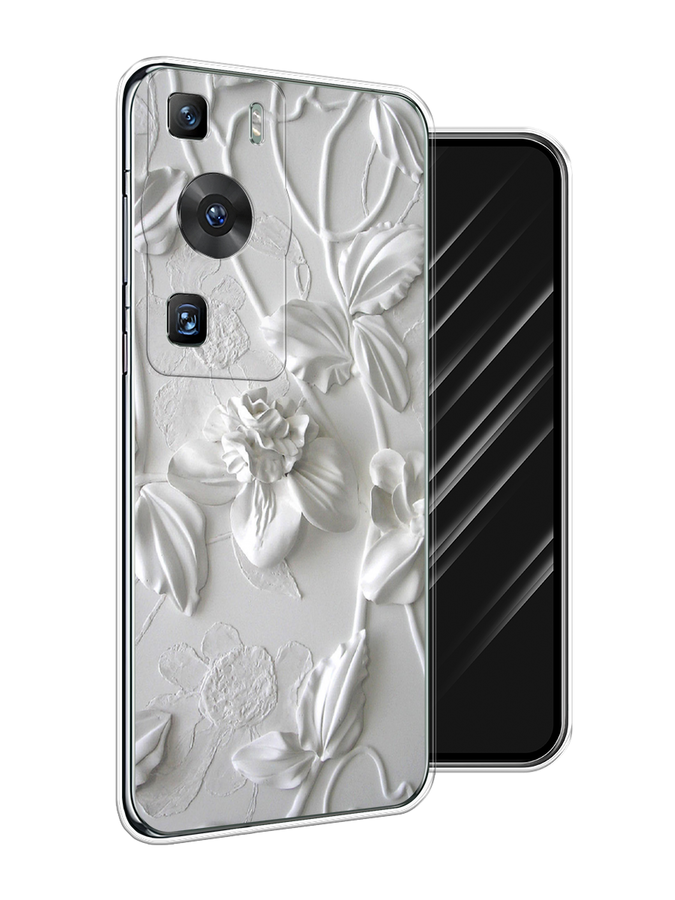 

Чехол Awog на Huawei P60/P60 Pro "Гипсовые цветы", 6121150-7