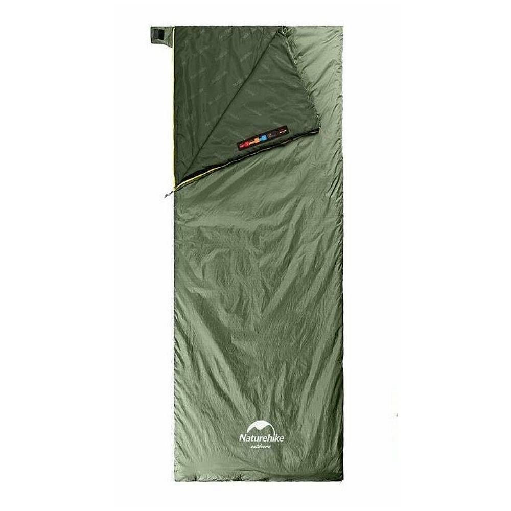 Спальный мешок Naturehike NH21MSD09 LW180 XL зеленый