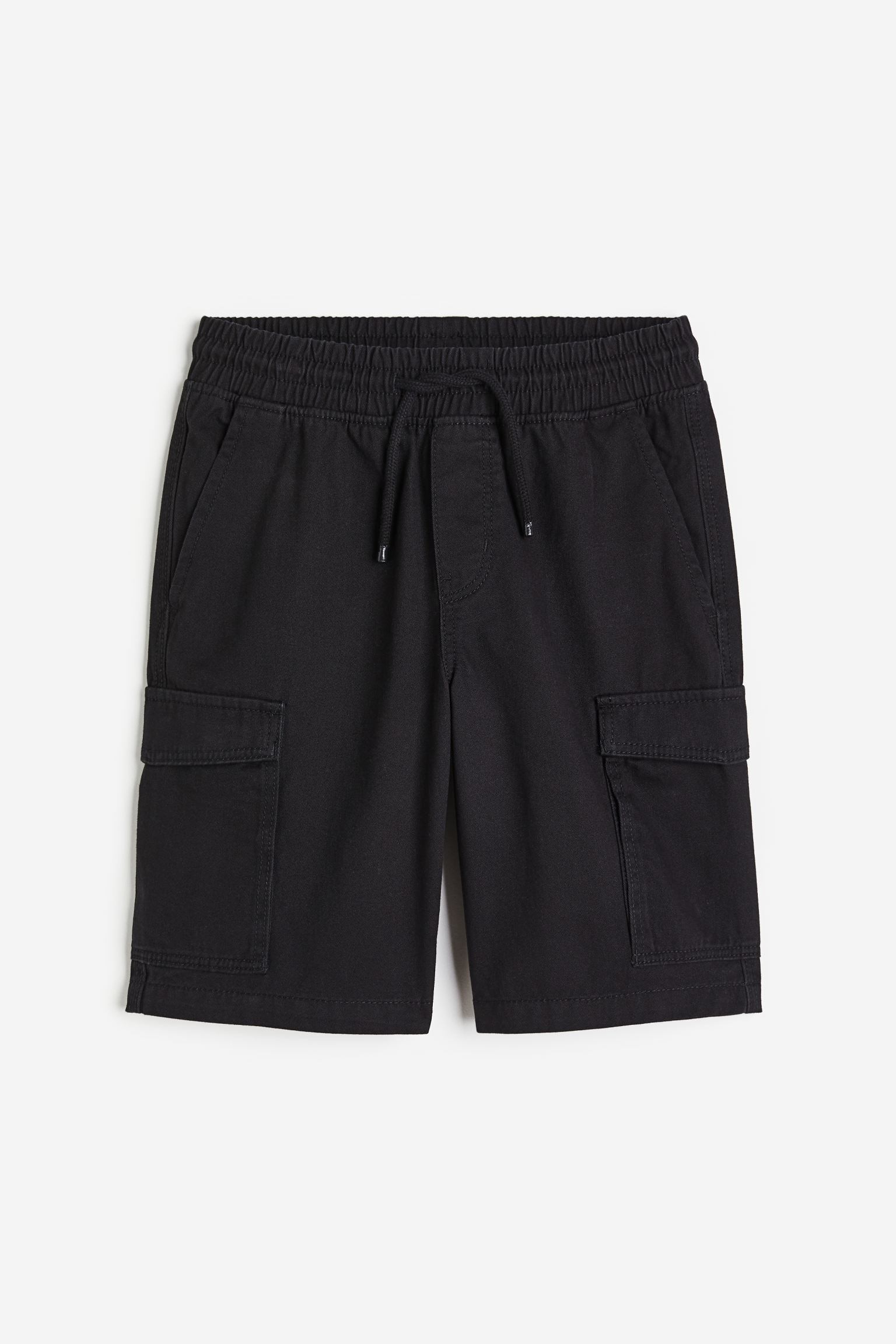 

Шорты карго из твила H&M для мальчиков 140 Черный (доставка из-за рубежа), 1126305