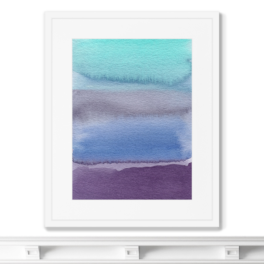 

Репродукция картины в раме Layers of a landscape Размер картины: 42х52см