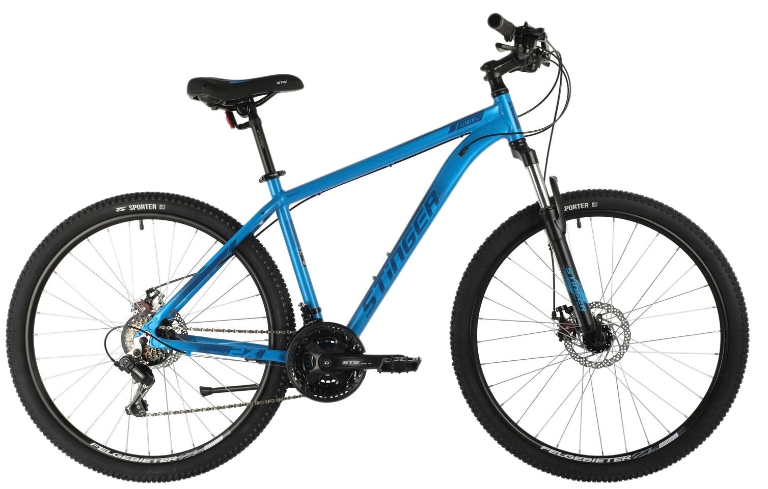 

Велосипед STINGER 27AHD.ELEMEVO.18BL1 27.5" ELEMENT EVO blue