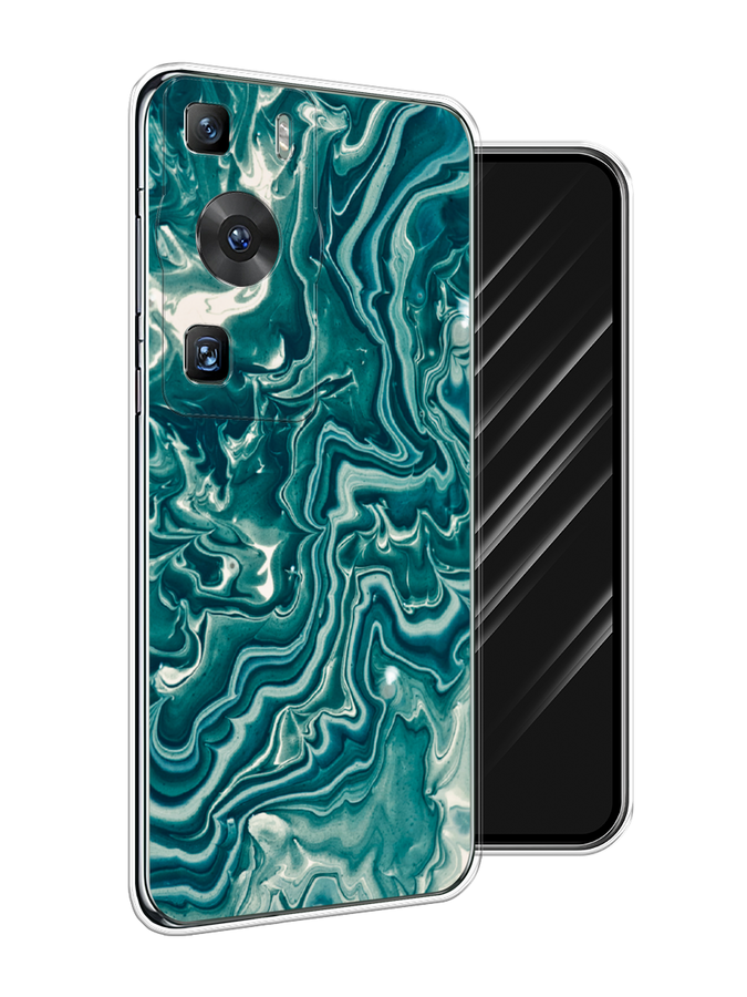 

Чехол Awog на Huawei P60/P60 Pro "Минералы 4", Бирюзовый, 6121150-3