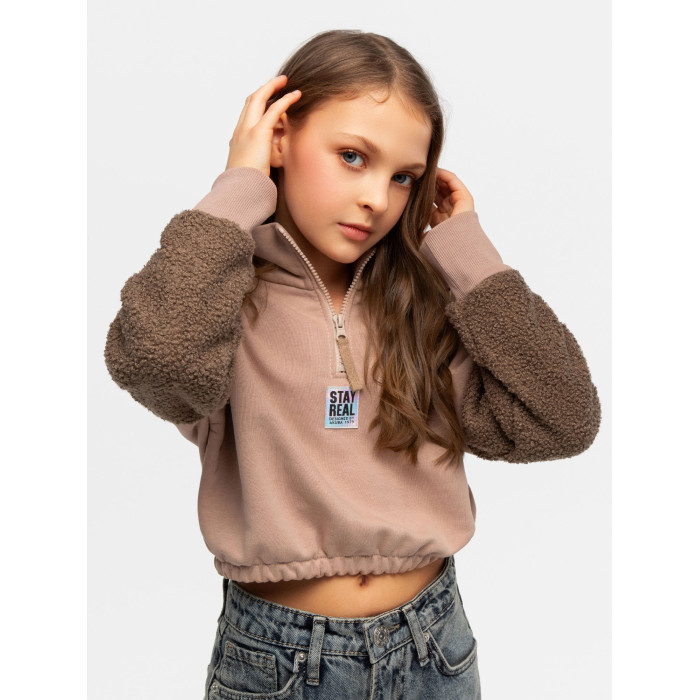 

Толстовка детская Amarobaby AB-OD23-32C коричневый 128, 1564860