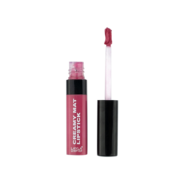 Помада для губ Layla Cosmetics кремовая матовая Creamy Mat Lip Color N3 8 мл layla помада для губ кремовая матовая creamy mat lip color