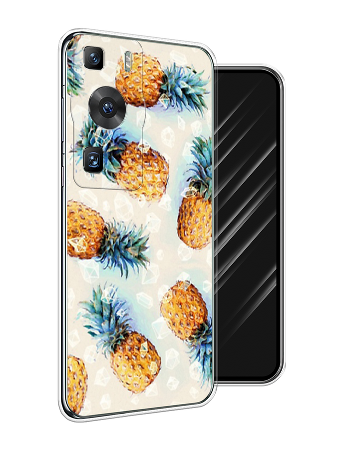 

Чехол Awog на Huawei P60/P60 Pro "Ананасы", Бежевый, 6121150-3