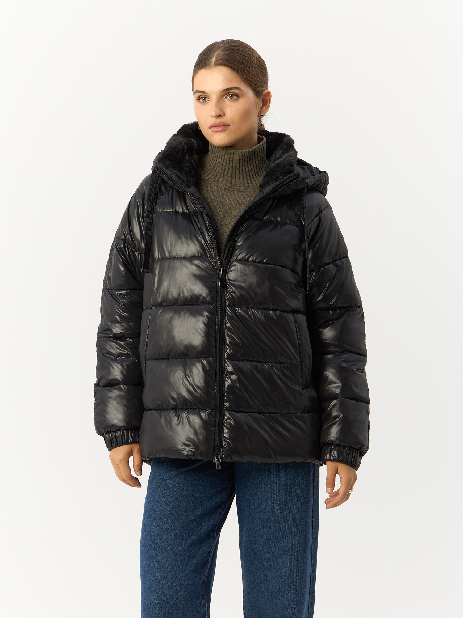 

Куртка женская Gerry Weber 250204-31166 черная 38, Черный, 250204-31166