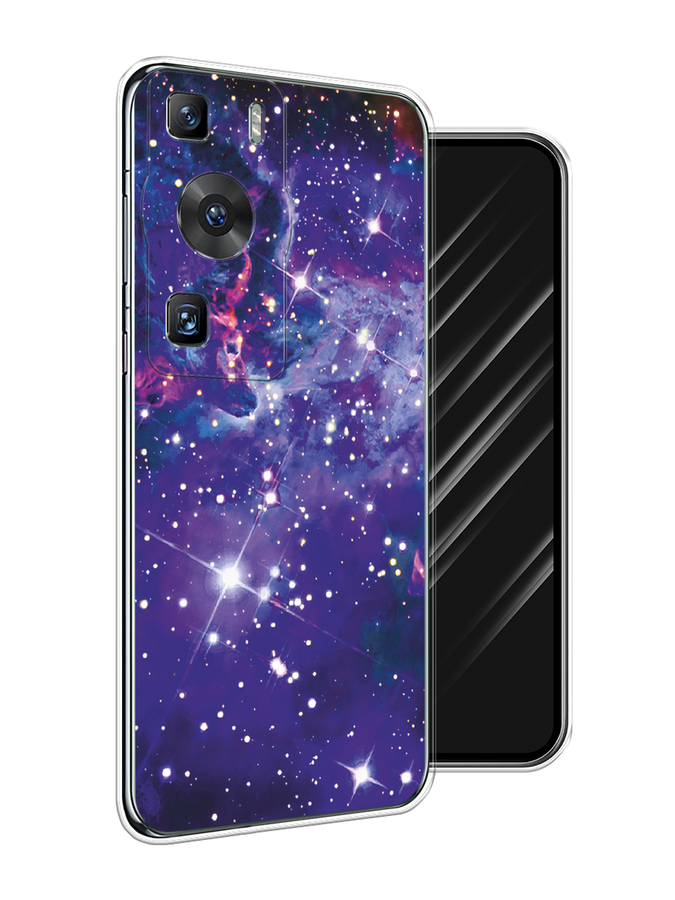 

Чехол Awog на Huawei P60/P60 Pro "Яркая галактика", Фиолетовый, 6121150-4