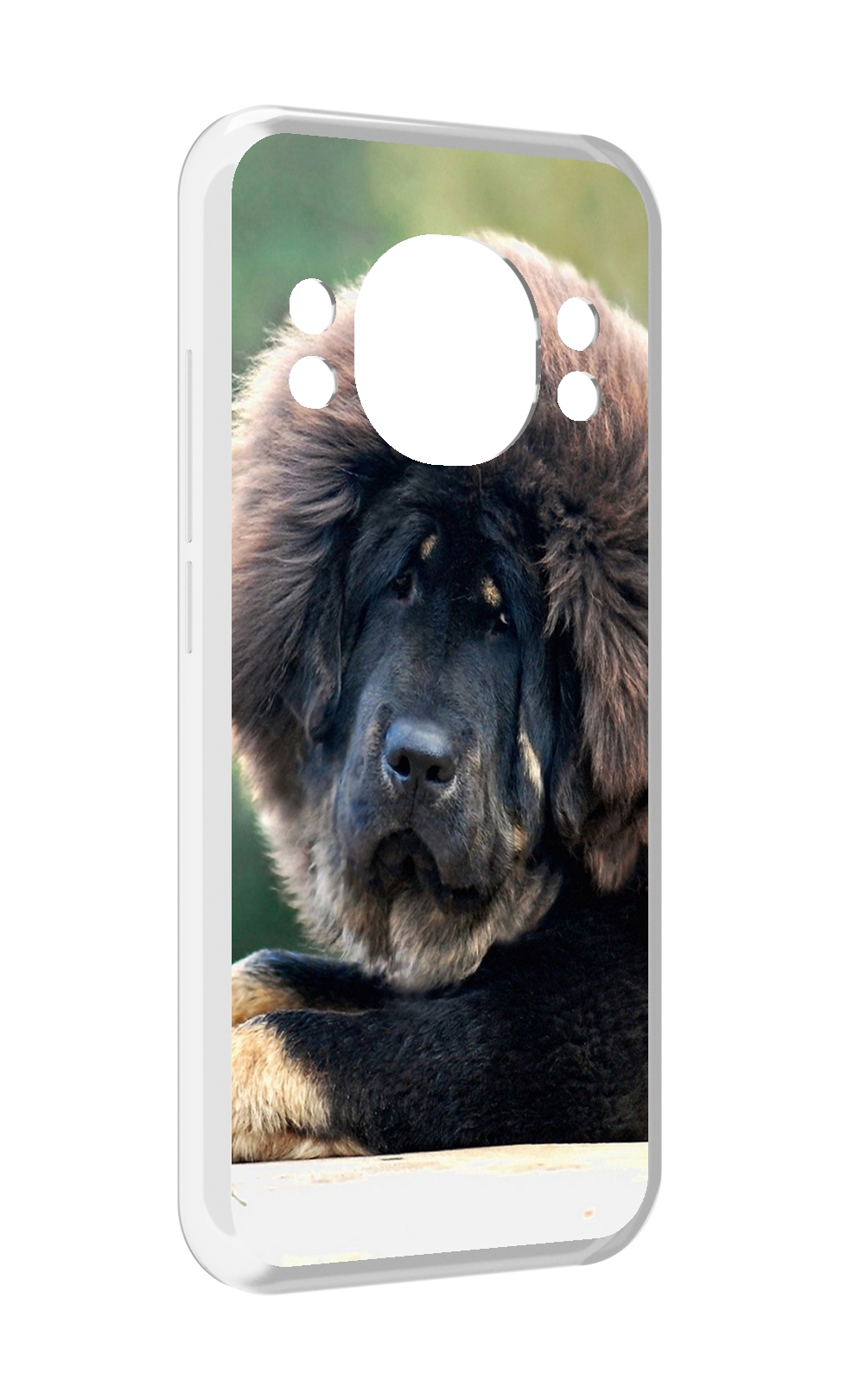 

Чехол MyPads тибетскии мастиф для Doogee S98 / S98 Pro, Прозрачный, Tocco