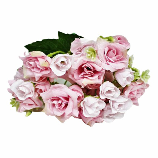 Букет из мелких роз Конэко-О розовый 30x14 см