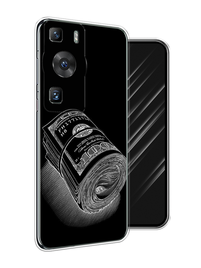 

Чехол Awog на Huawei P60/P60 Pro "Кубышка денег", Черный;серебристый, 6121150-5
