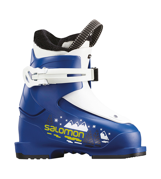 фото Горнолыжные ботинки salomon t1 race blue/white (19/20) (17.0)