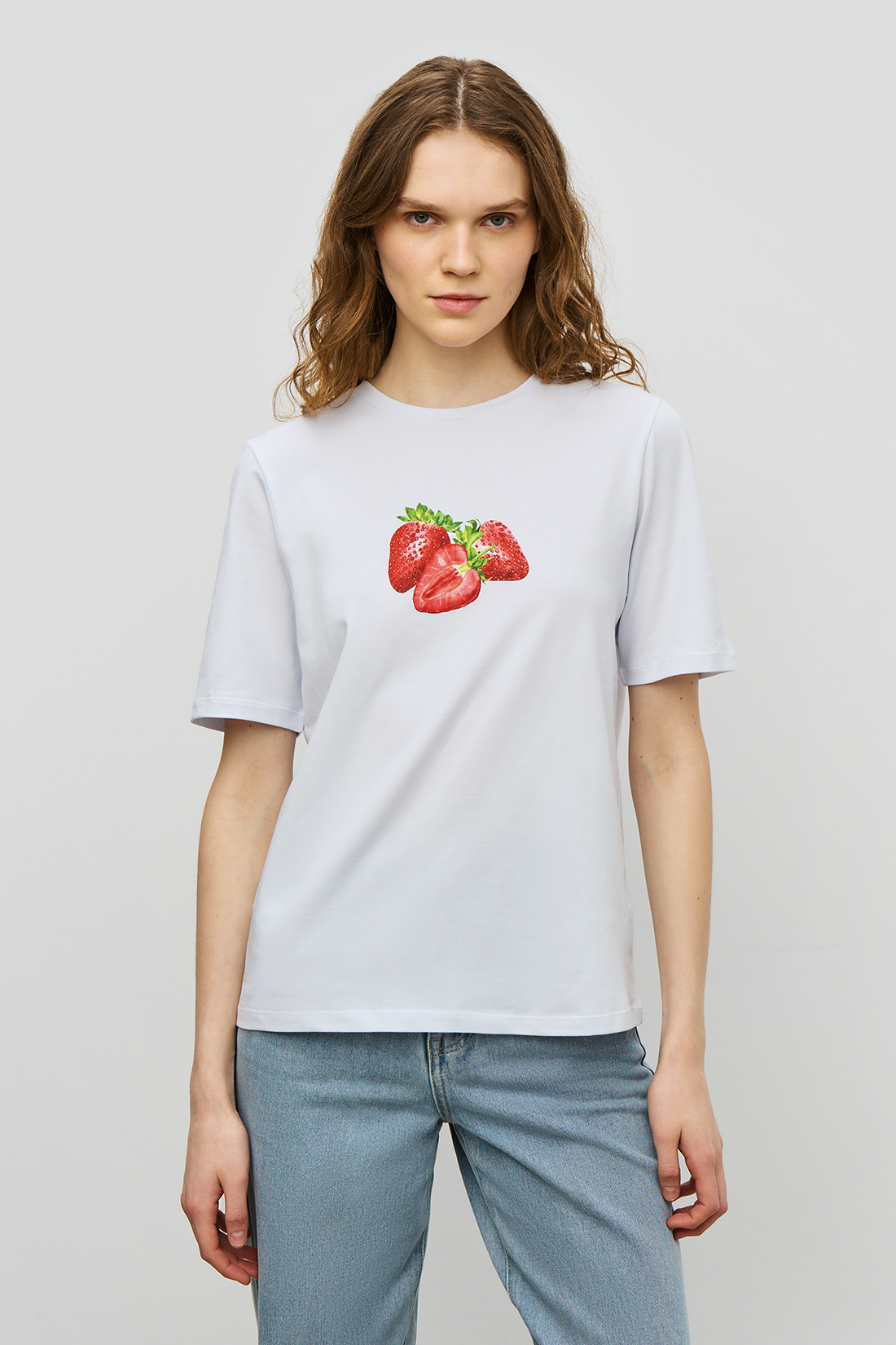 

Футболка женская Baon B2323094 белая M, Белый, B2323094