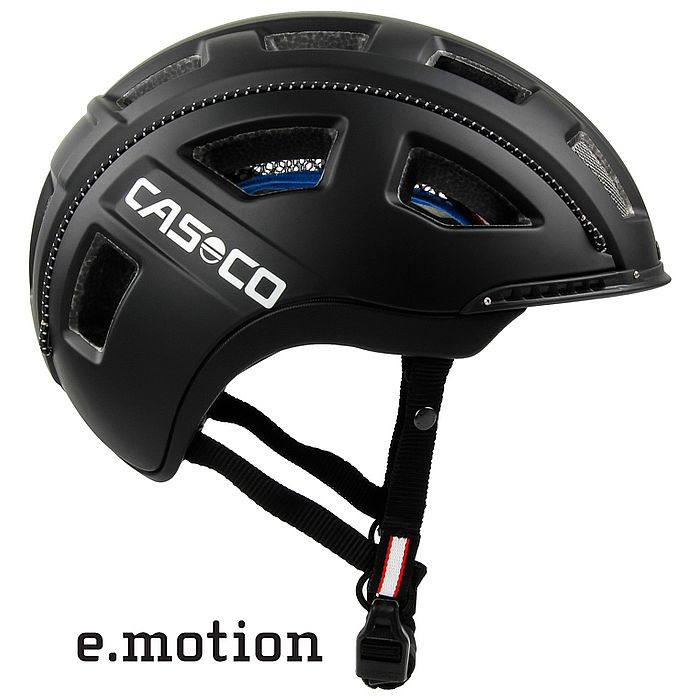 

Велосипедный шлем CASCO E. Motion черный 55-56 см, E. Motion
