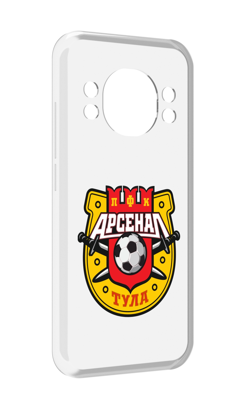 

Чехол MyPads фк арсенал тула мужской для Doogee S98 / S98 Pro, Прозрачный, Tocco