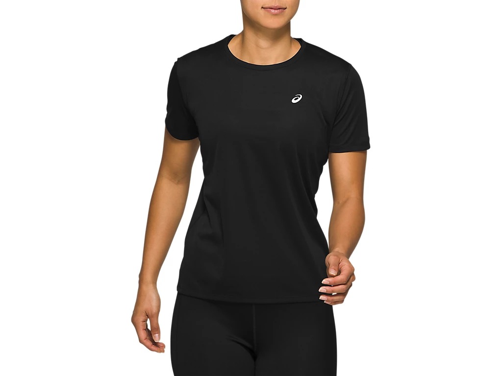 фото Футболка женская asics katakana ss top черная m