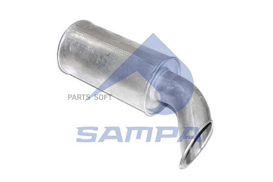 

SAMPA 031391 SA031.391 бочка глушителя FH12 маленькая\ VOLVO () 1шт