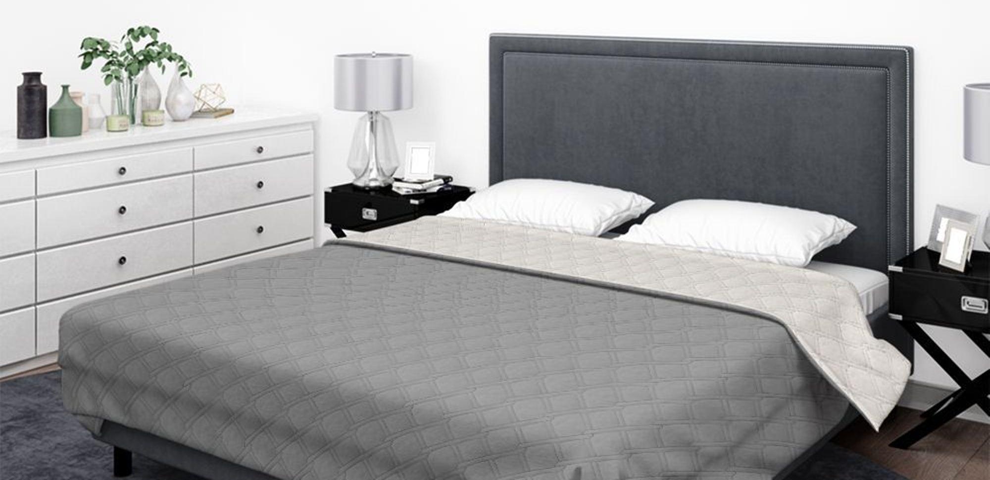 

Покрывало Бояртекс ультрастеп 17-0000 Темно-серый Размер:240х210, 29836895-Евро макси, Молоко-55