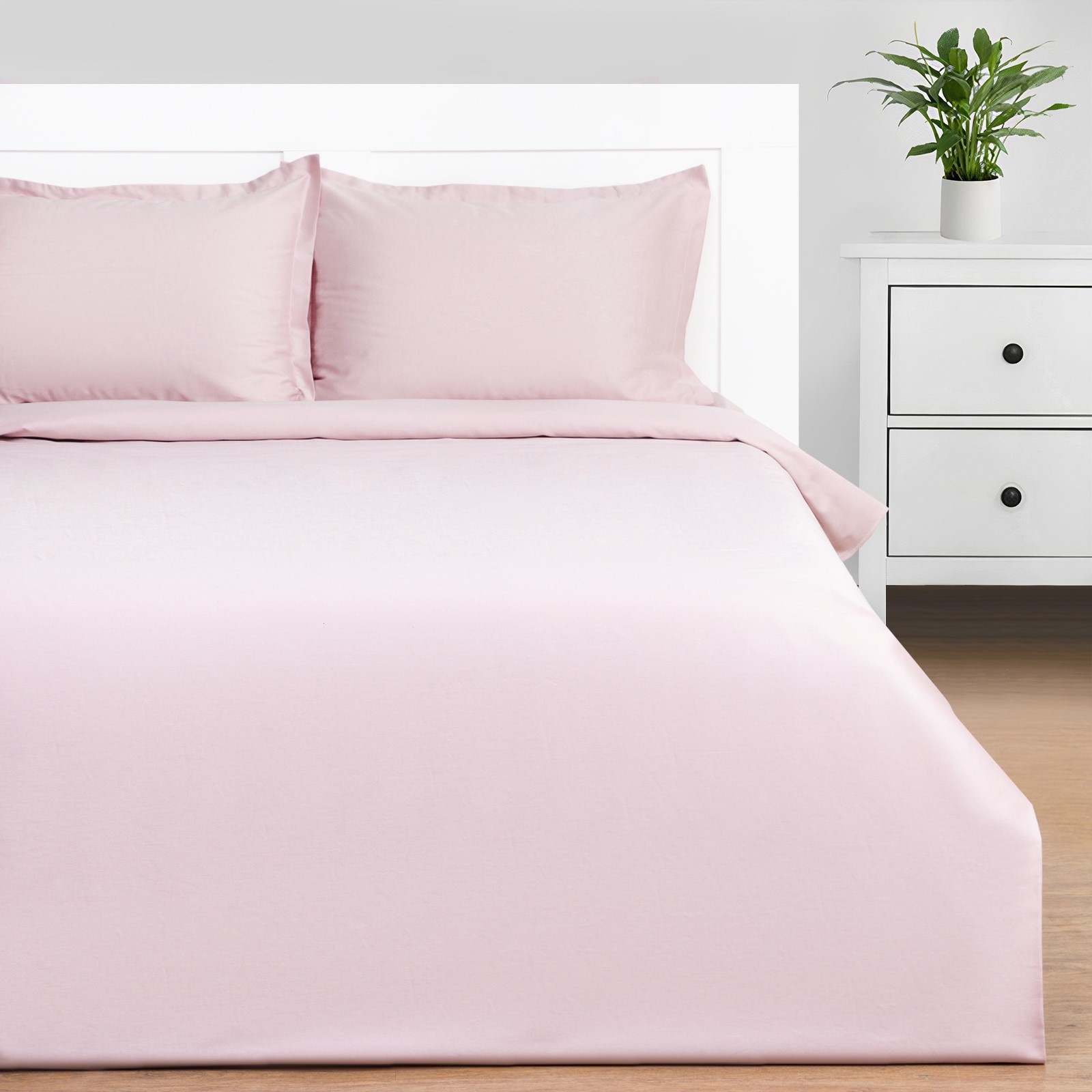 

Постельное бельё Этель 2 сп Pink rose 175х215, 200х215, 50х70+3-2 шт, мако-сатин, 114г/м2, 9144547