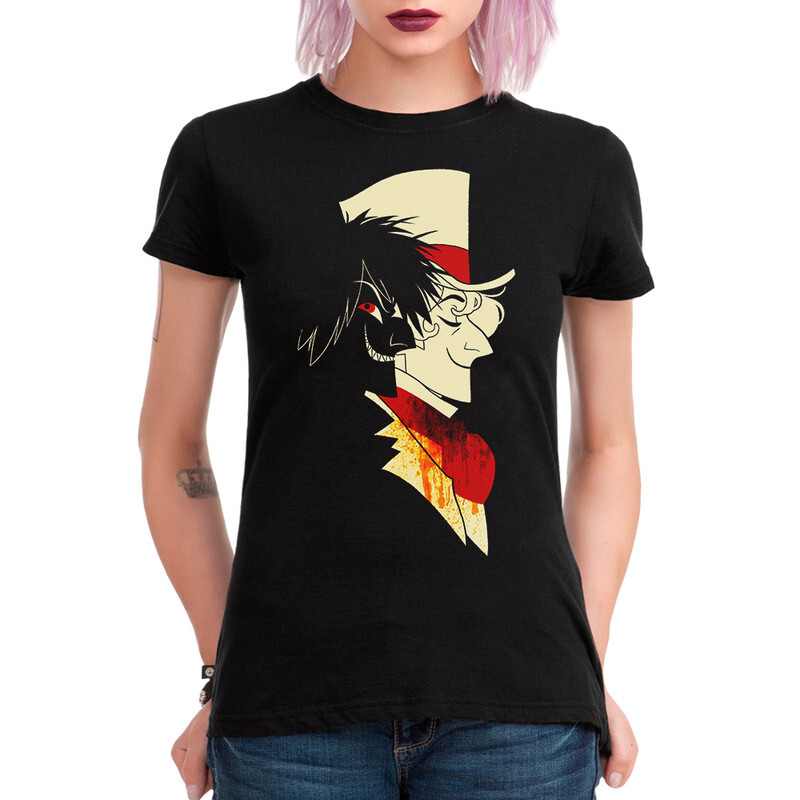 

Футболка женская Dream Shirts Отель Хазбин - Аластор 9899151111 черная L, Отель Хазбин - Аластор 9899151111