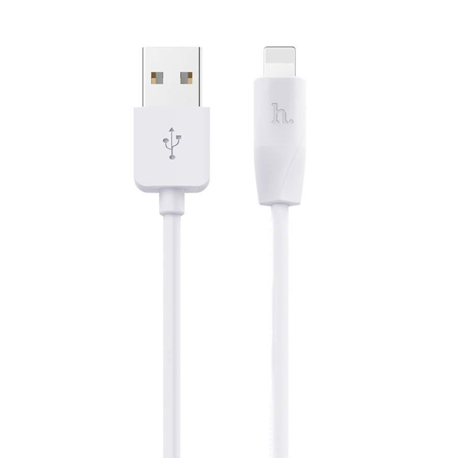 

Кабель Hoco X1 Rapid USB - Lightning, 2.4А, 2м, белый, X1 Rapid