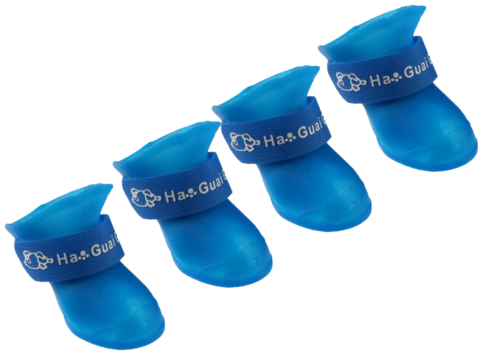 фото Сапоги резиновые "вездеход", набор 4 шт., р-р s (подошва 4 х 3 см), синие пижон
