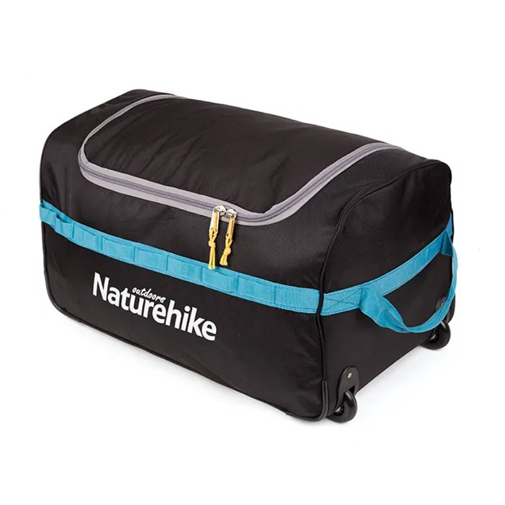 

Туристическая сумка с колесами Naturehike 110L NH18X027-L (Black), Черный, NH18X027-L