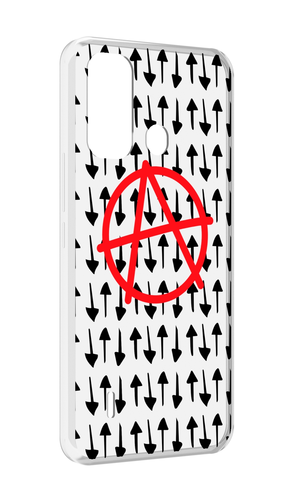 

Чехол MyPads анархия-панк для ITEL A49 / A58 / A58 Pro, Прозрачный, Tocco