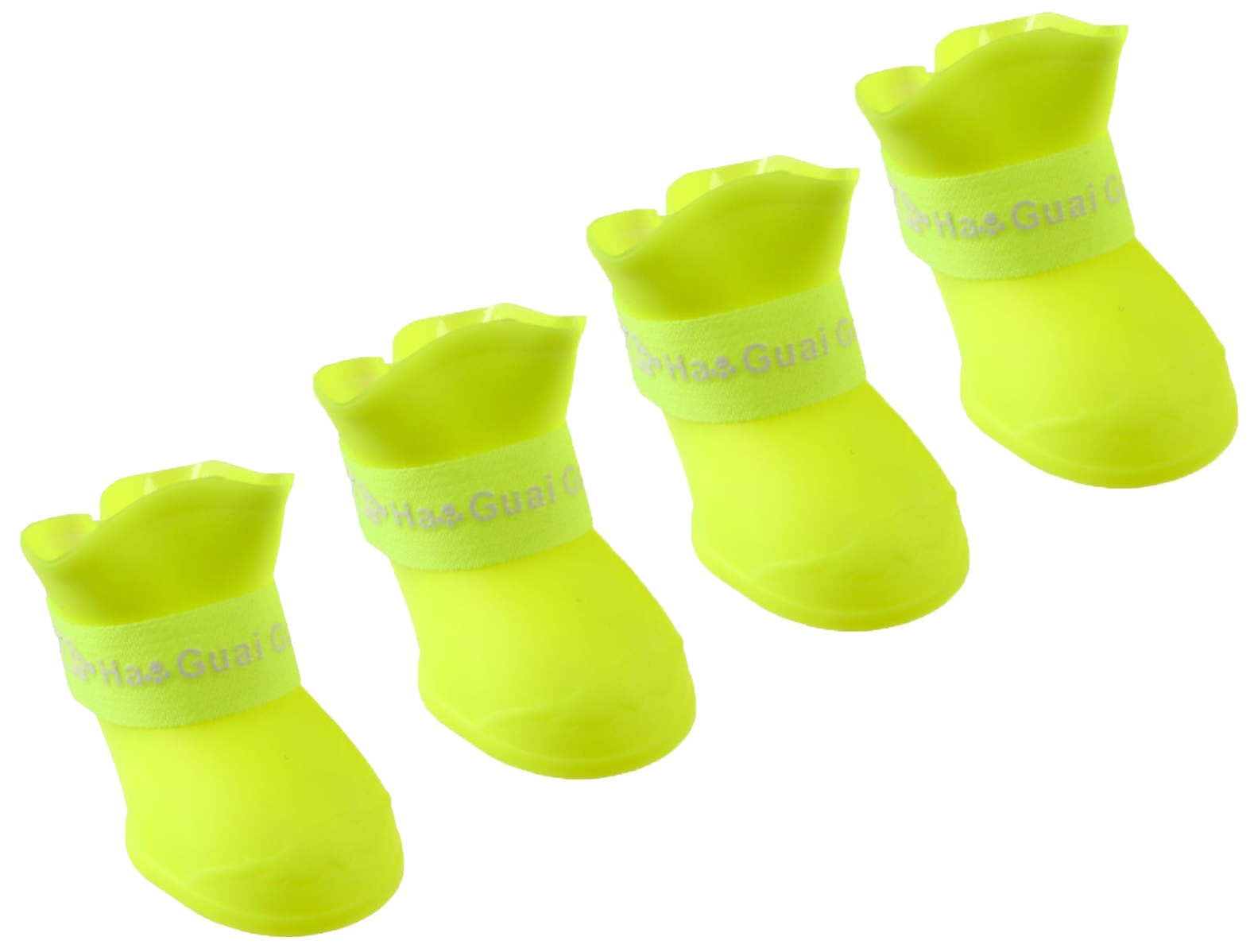 фото Сапоги резиновые "вездеход", набор 4 шт., р-р м (подошва 5 х 4 см), жёлтые пижон