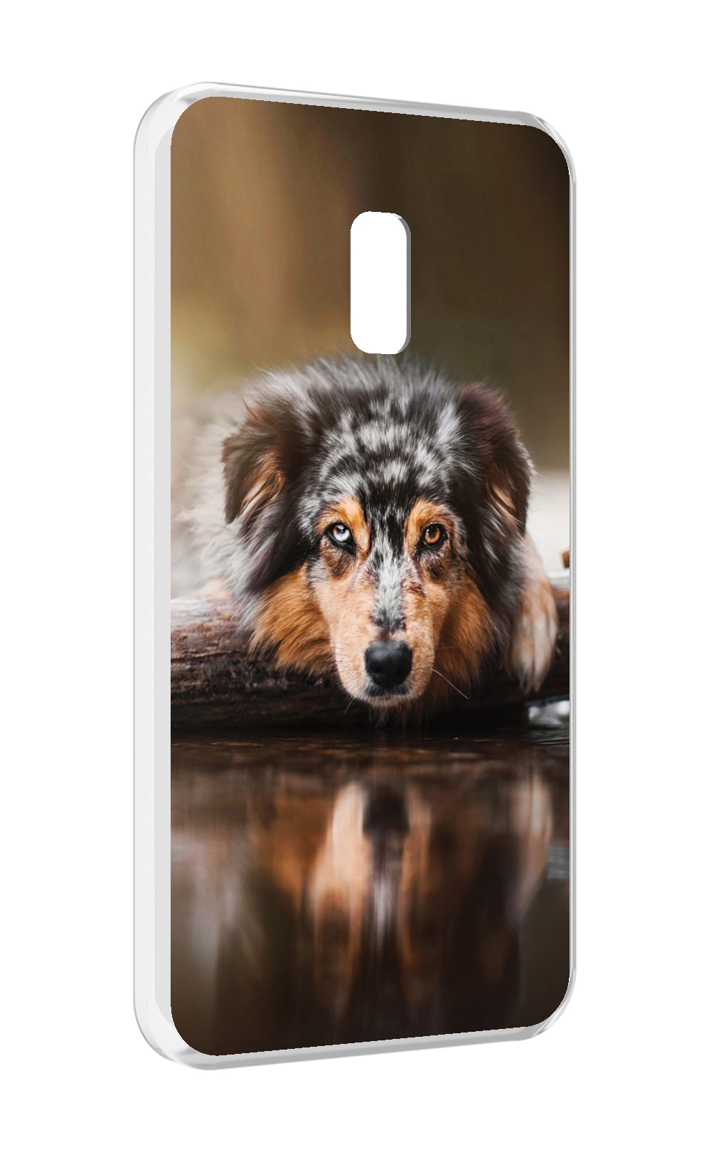 

Чехол MyPads австралииская овчарка для Meizu 15, Прозрачный, Tocco