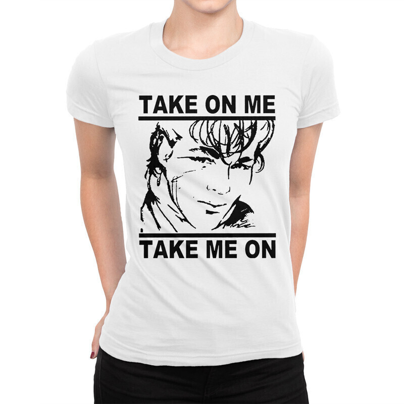 

Футболка женская Dream Shirts a-ha - Take On Me 10004431 белая 3XL, a-ha - Take On Me 10004431