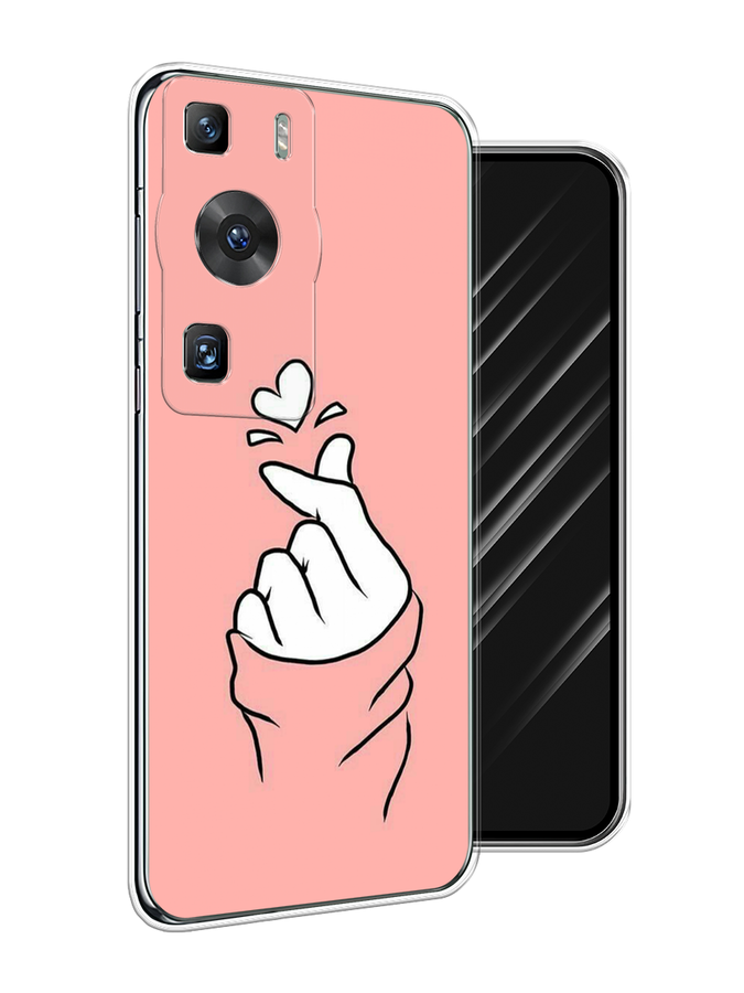 

Чехол Awog на Huawei P60/P60 Pro "Любовь-щелк", Оранжевый, 6121150-7