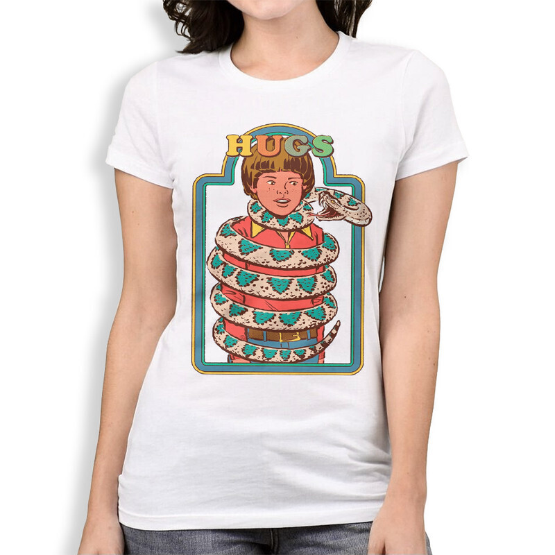 

Футболка женская Dream Shirts Обнимашки 10004451 белая S, Обнимашки 10004451