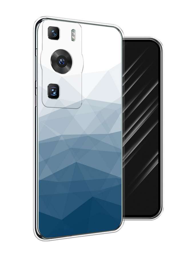 

Чехол Awog на Huawei P60/P60 Pro "Абстракция небо", Синий;голубой;белый, 6121150-3