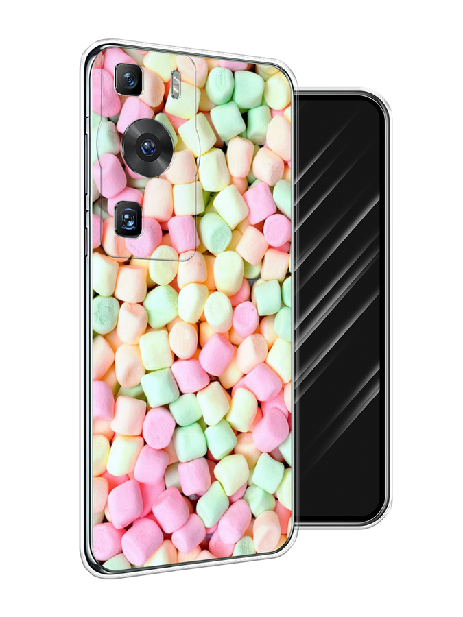 

Чехол Awog на Huawei P60/P60 Pro "Marshmallows", Зеленый;желтый;розовый, 6121150-10