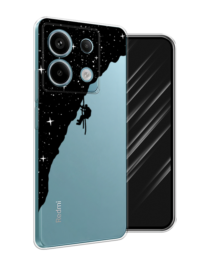

Чехол Awog на Xiaomi Redmi Note 13 Pro 5G "Скалолаз в космосе", Черный;белый;бежевый, 320150-1