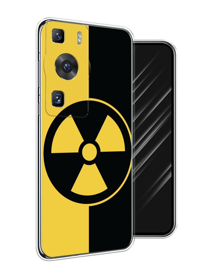 

Чехол Awog на Huawei P60/P60 Pro "Эмблема черно-желтая", Желтый;черный, 6121150-9