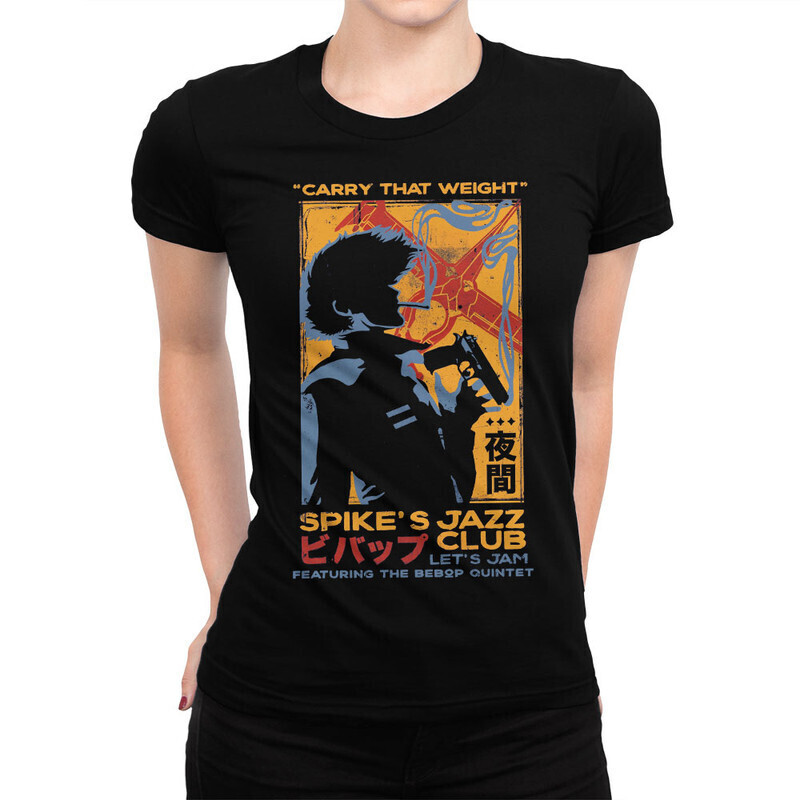 

Футболка женская Dream Shirts Ковбой Бибоп 10004481 черная M, Ковбой Бибоп 10004481