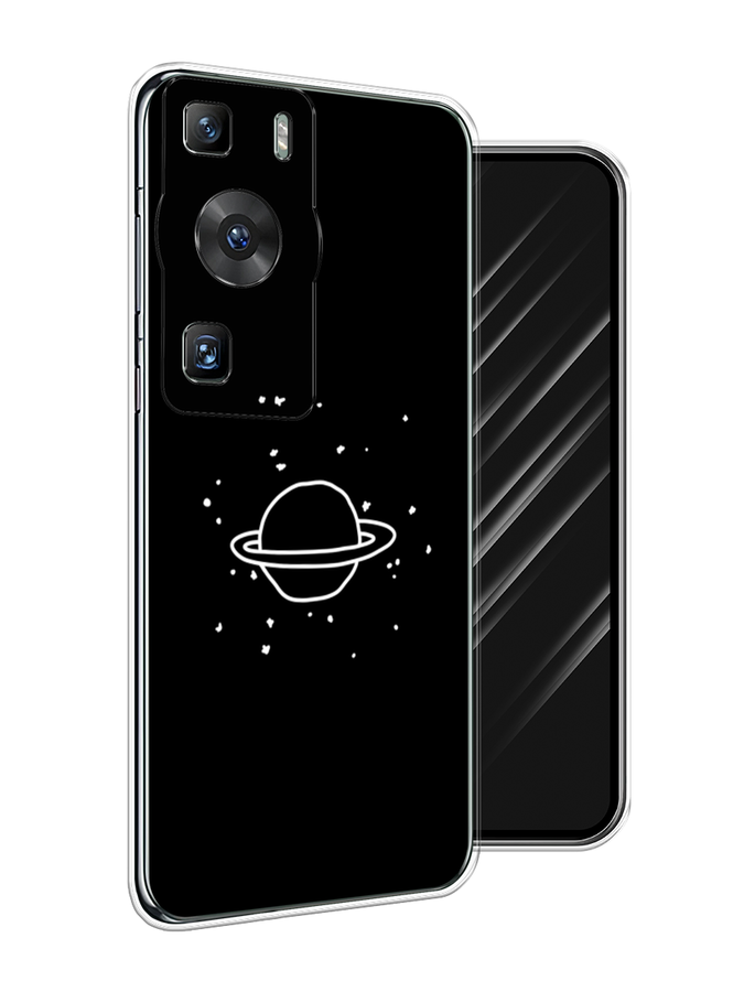 

Чехол Awog на Huawei P60/P60 Pro "Дудл Юпитера", Белый;черный, 6121150-4