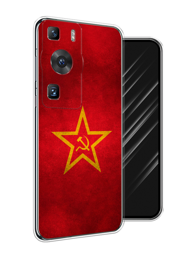 

Чехол Awog на Huawei P60/P60 Pro "Красное знамя", Желтый;красный, 6121150-10