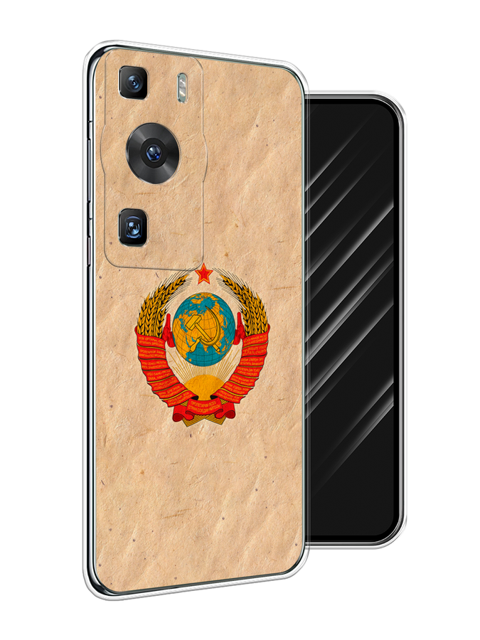

Чехол Awog на Huawei P60/P60 Pro "Союз пролетариев", Бежевый;красный, 6121150-10