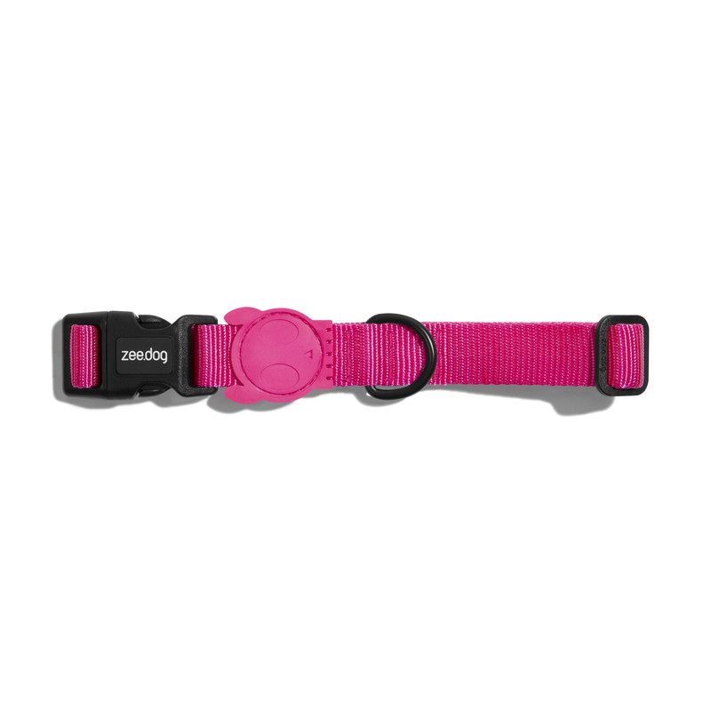 Ошейник для собак Zee.Dog PINK LED, розовый, XS