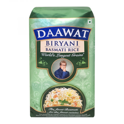 

Рис Басмати Бирьяни Daawat 1 кг