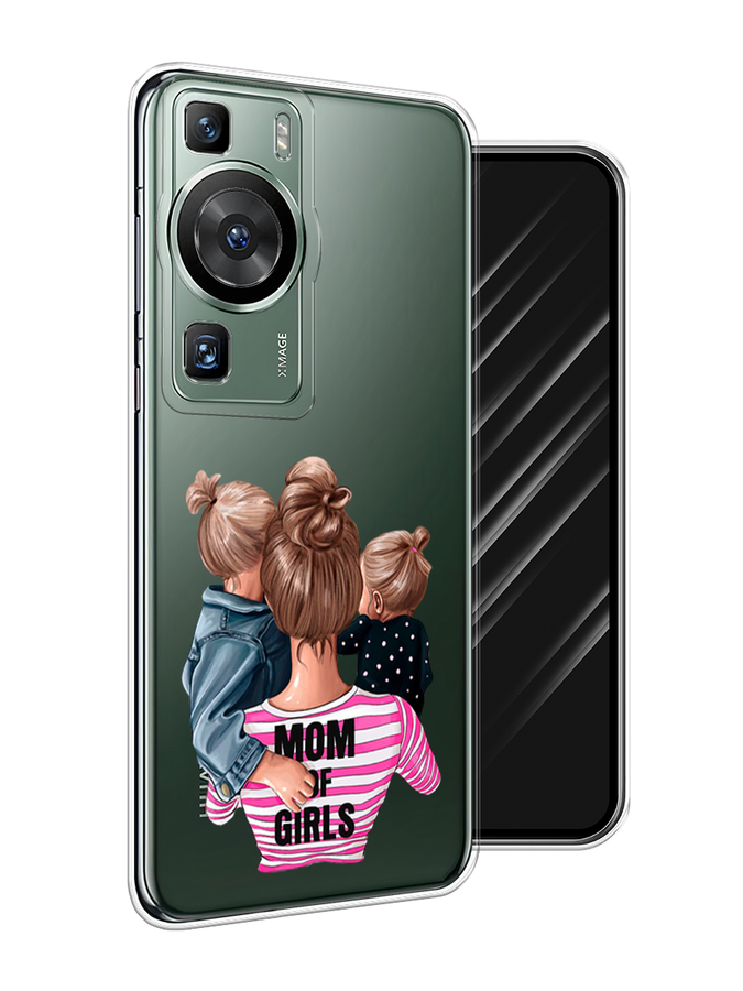 

Чехол Awog на Huawei P60/P60 Pro "Mom of Girls", Разноцветный, 6121150-6