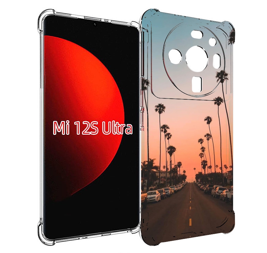 

Чехол MyPads дорога-с-закатом для Xiaomi 12S Ultra, Прозрачный, Tocco