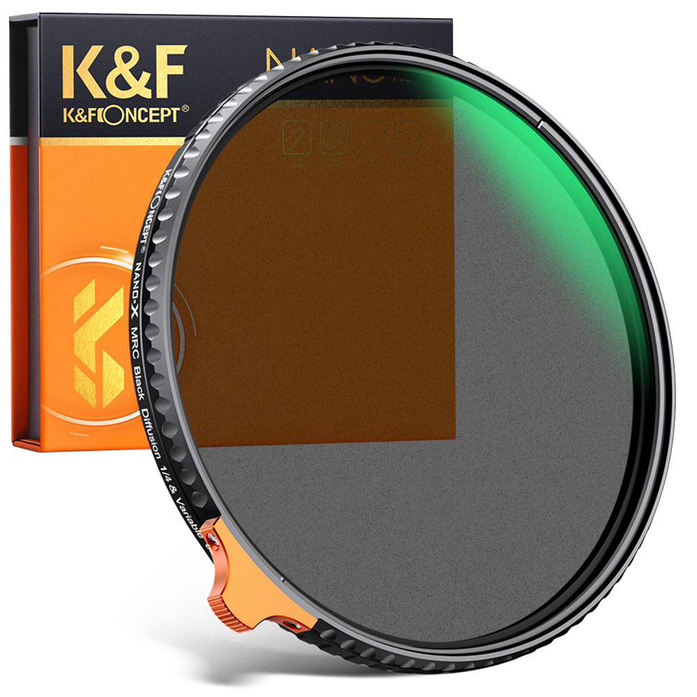 

Светофильтр K&F Concept NanoXBlack Mist 1/4 ND2-32 67 мм, NanoXBlack Mist 1/4 ND2-32