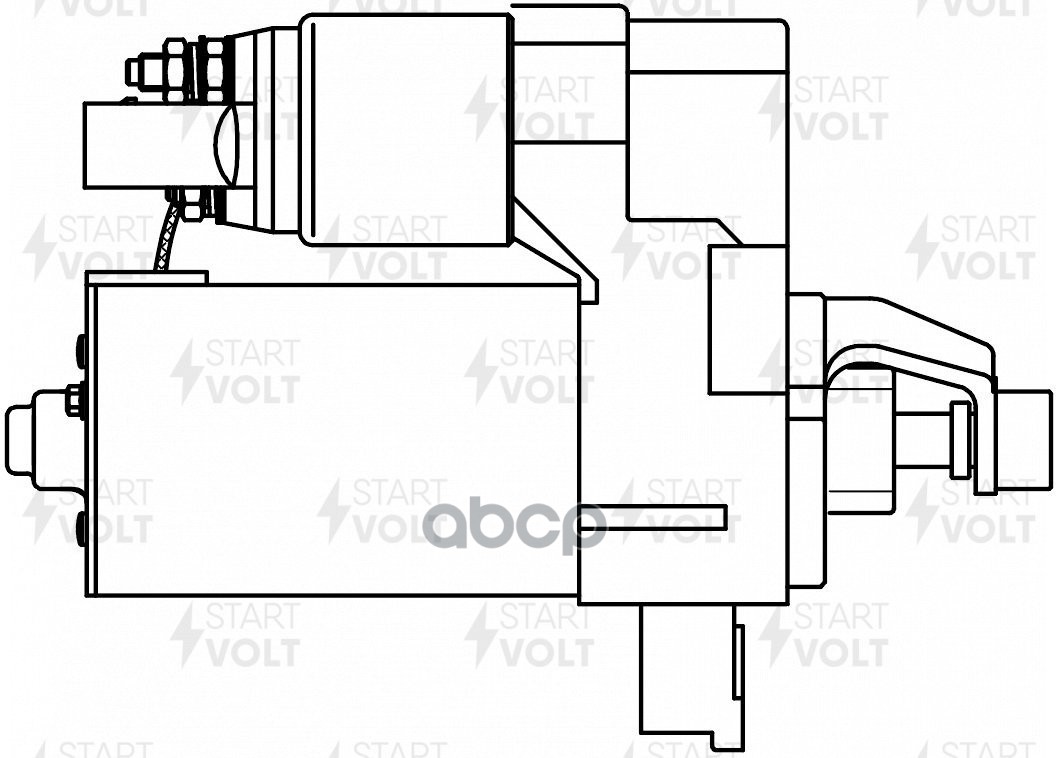 

Стартер Для А/М Vag A6 (11-)/A7 (10-) 2.8Fsi 1,7Квт (Start-Stop) (Lst 1861) Startvolt Lst1