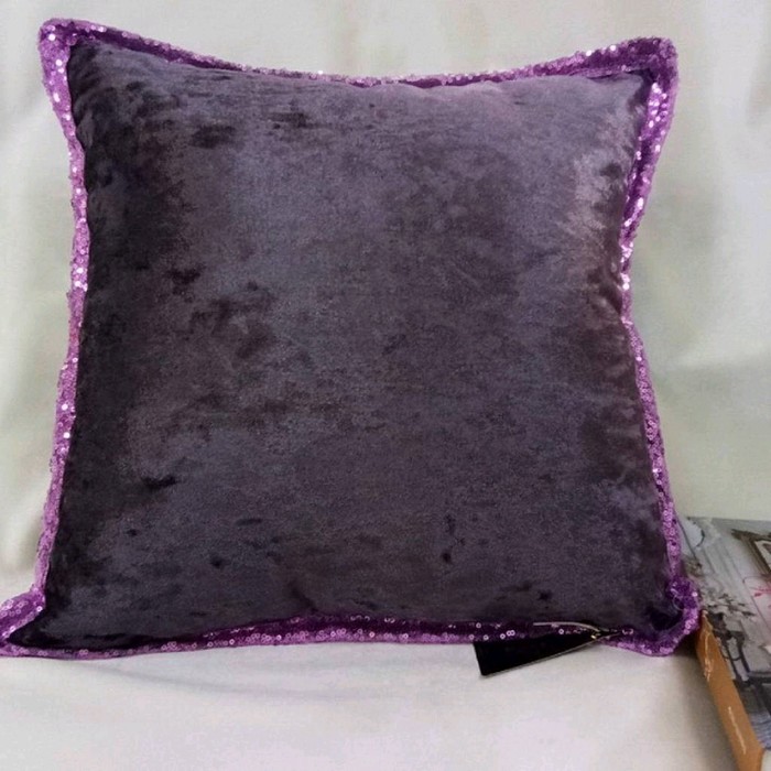 Наволочка декоративная Клаудия, размер 45 х 45 см, фиолетовый