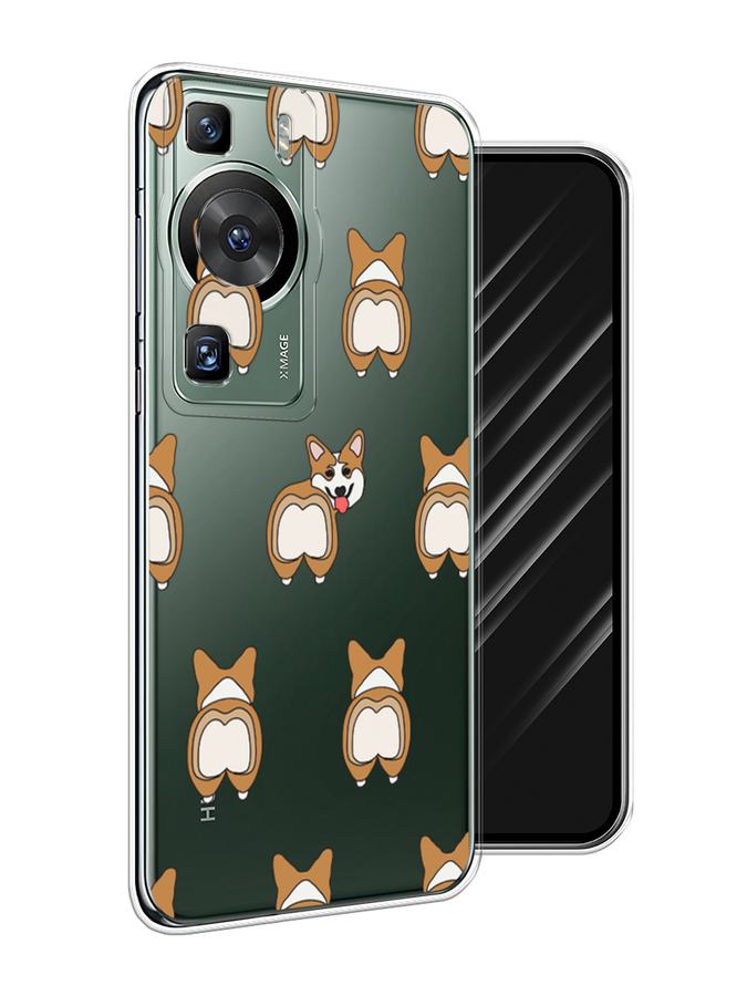 

Чехол Awog на Huawei P60/P60 Pro "Милый корги фон", Белый;бежевый;коричневый, 6121150-2
