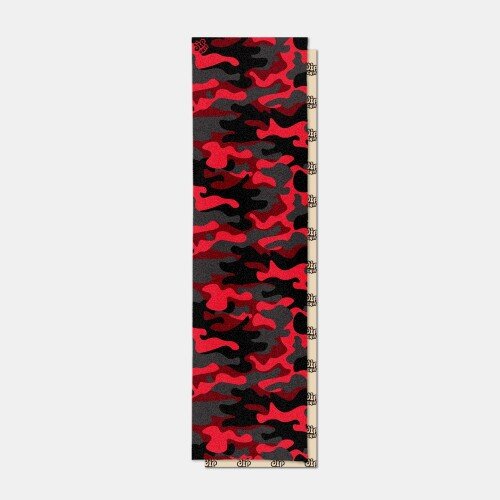 фото Шкурка для скейтборда footwork red camo 2021